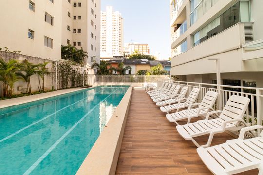 Piscina de apartamento para alugar com 2 quartos, 74m² em Pompeia, São Paulo