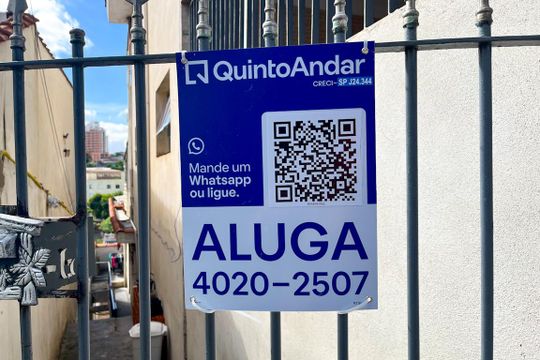 Plaquinha de casa para alugar com 2 quartos, 60m² em Lauzane Paulista, São Paulo