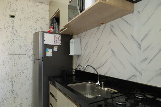 Cozinha de apartamento à venda com 2 quartos, 39m² em Itaquera, São Paulo