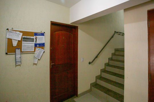 Hall de entrada de apartamento à venda com 2 quartos, 46m² em Jardim Luso, São Paulo