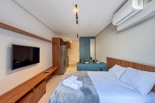 Quarto de apartamento à venda com 1 quarto, 44m² em Tatuapé, São Paulo