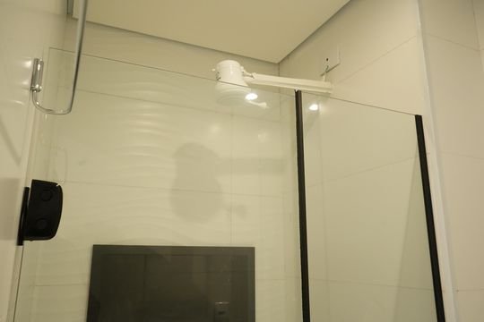 Banheiro de kitnet/studio à venda com 1 quarto, 30m² em Tatuapé, São Paulo