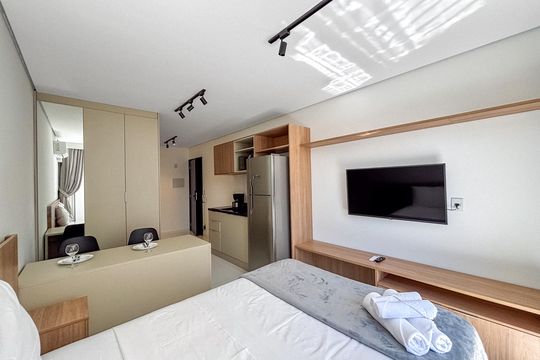 Sala de apartamento para alugar com 1 quarto, 27m² em Tatuapé, São Paulo