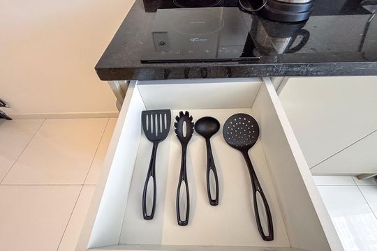 Cozinha de apartamento para alugar com 1 quarto, 27m² em Tatuapé, São Paulo