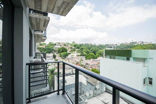 Varanda de apartamento para alugar com 1 quarto, 47m² em Menino Deus, Porto Alegre