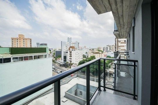 Varanda de apartamento para alugar com 1 quarto, 47m² em Menino Deus, Porto Alegre