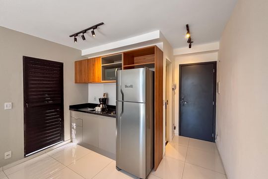 Cozinha de apartamento para alugar com 1 quarto, 58m² em Tatuapé, São Paulo