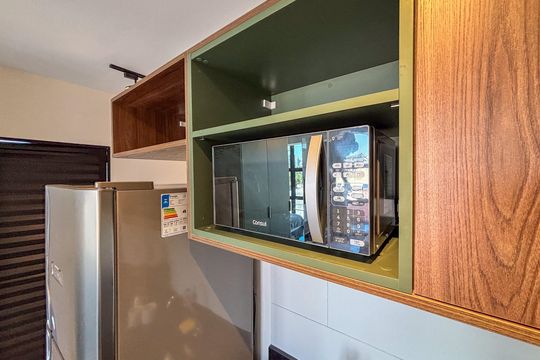Cozinha de apartamento para alugar com 1 quarto, 52m² em Tatuapé, São Paulo