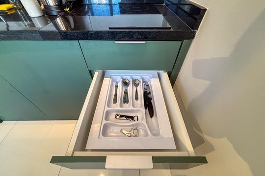 Cozinha de apartamento para alugar com 1 quarto, 52m² em Tatuapé, São Paulo