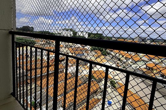 Varanda da Sala de apartamento para alugar com 2 quartos, 48m² em Bairro dos Casa, São Bernardo do Campo