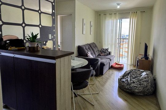 Sala de apartamento para alugar com 2 quartos, 48m² em Bairro dos Casa, São Bernardo do Campo