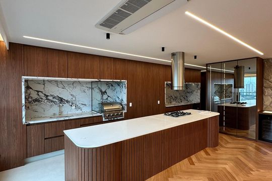 Espaço gourmet de apartamento à venda com 4 quartos, 230m² em Pinheiros, São Paulo