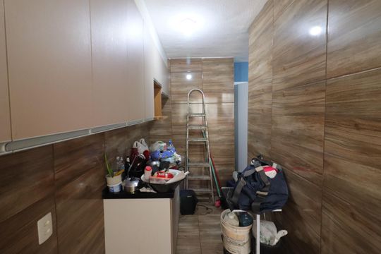 Cozinha e Área de Serviço de apartamento para alugar com 1 quarto, 42m² em Jardim do Lago, Osasco