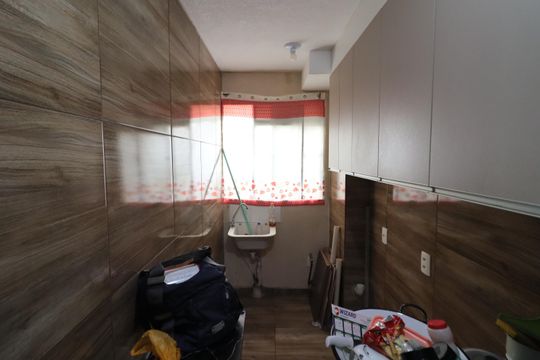 Cozinha e Área de Serviço de apartamento para alugar com 1 quarto, 42m² em Jardim do Lago, Osasco