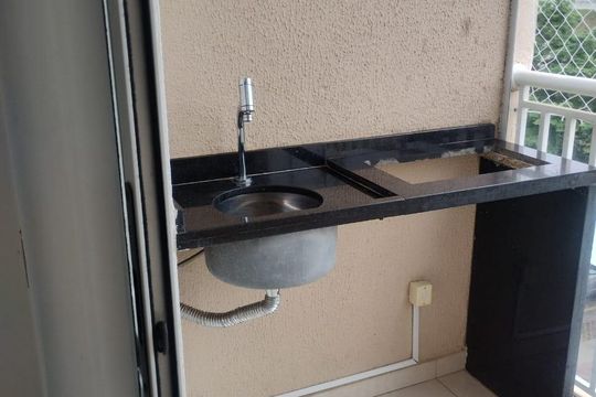 Varanda de apartamento à venda com 3 quartos, 67m² em Jardim Ipaussurama, Campinas