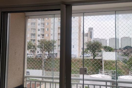 Varanda de apartamento à venda com 3 quartos, 67m² em Jardim Ipaussurama, Campinas