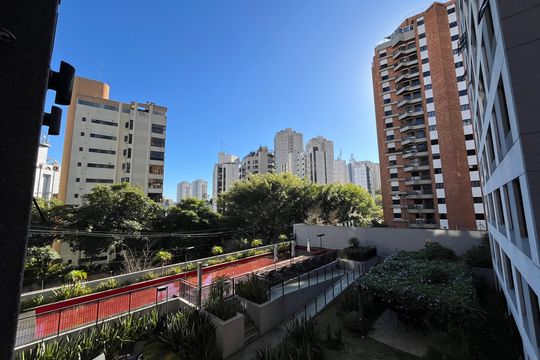Vista do Quarto de apartamento para alugar com 1 quarto, 70m² em Vila Suzana, São Paulo