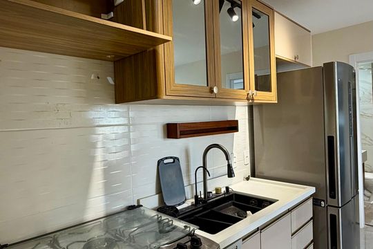 Cozinha 2 de apartamento para alugar com 2 quartos, 37m² em Vila Gomes, São Paulo