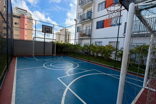 Área comum - Quadra  de apartamento para alugar com 2 quartos, 37m² em Vila Gomes, São Paulo