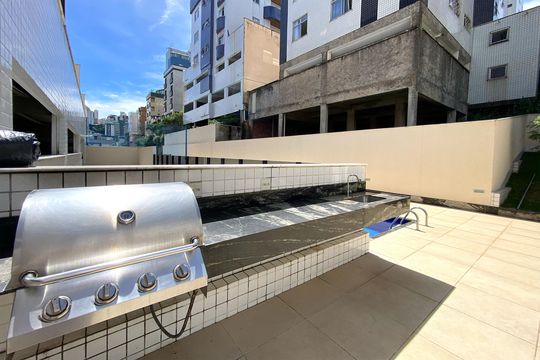 Área comum de kitnet/studio à venda com 1 quarto, 35m² em Buritis, Belo Horizonte