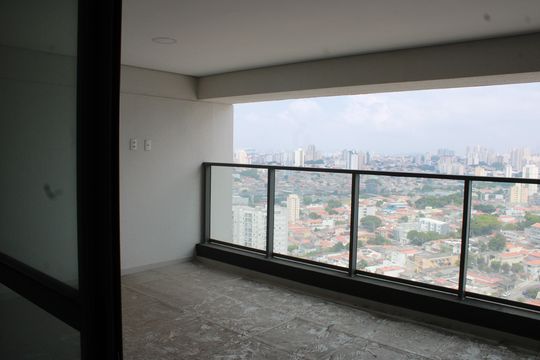 Varanda da Sala de apartamento à venda com 3 quartos, 105m² em Ipiranga, São Paulo