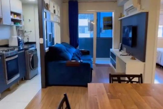 Sala de apartamento à venda com 2 quartos, 61m² em Centro, Canoas