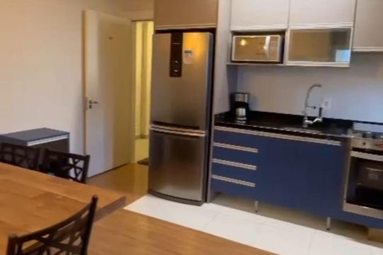 Cozinha de apartamento à venda com 2 quartos, 61m² em Centro, Canoas