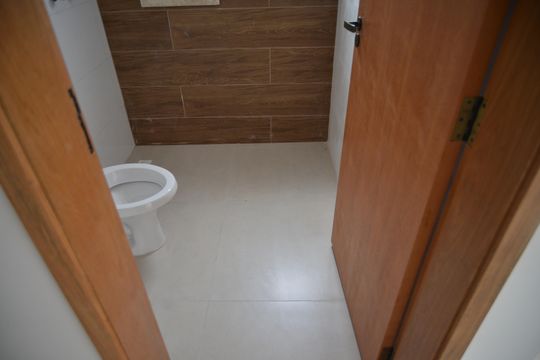 Banheiro da Suíte de apartamento à venda com 3 quartos, 90m² em Paraíso, Santo André
