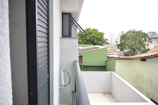 Sacada de apartamento à venda com 3 quartos, 136m² em Paraíso, Santo André