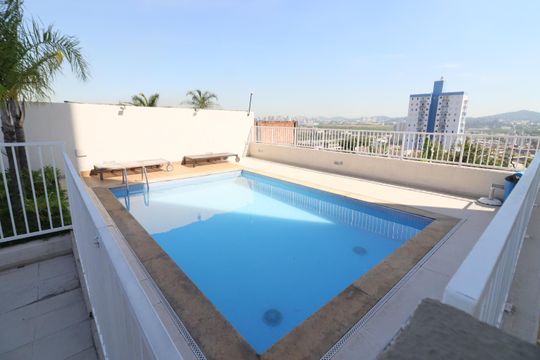 Área comum - Piscina de apartamento à venda com 2 quartos, 96m² em Quitaúna, Osasco