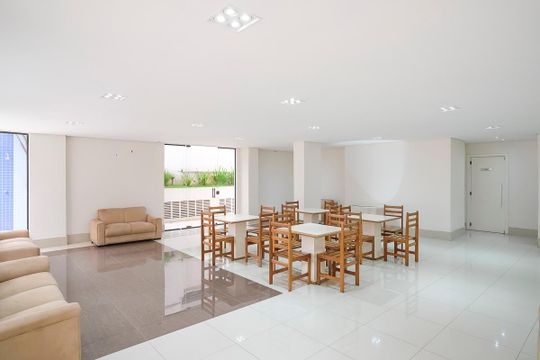 Salão de festas de apartamento à venda com 4 quartos, 242m² em Santa Paula, São Caetano do Sul