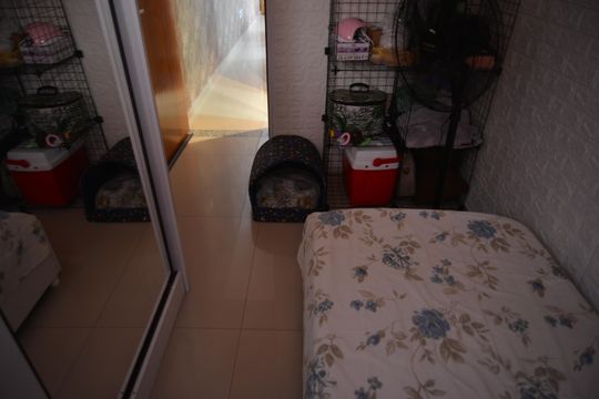 Quarto 2 de apartamento para alugar com 2 quartos, 72m² em Vila Valparaíso, Santo André
