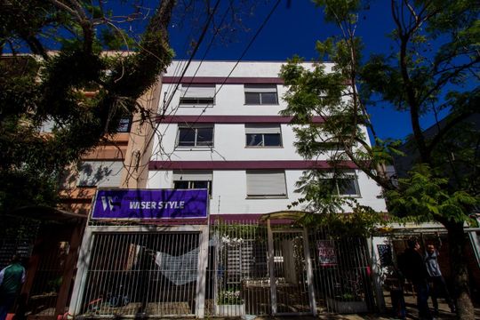 Fachada de apartamento para alugar com 1 quarto, 48m² em Cidade Baixa, Porto Alegre