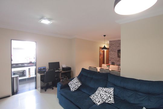 Sala de apartamento à venda com 3 quartos, 75m² em Ouro Preto, Belo Horizonte