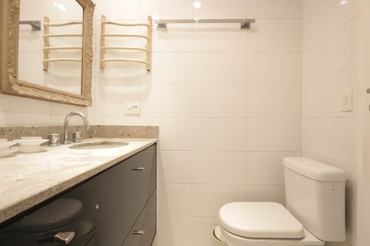 Banheiro da Suíte 3 de apartamento para alugar com 3 quartos, 280m² em Morumbi, São Paulo