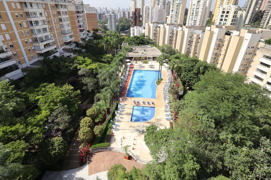 Vista de apartamento para alugar com 3 quartos, 280m² em Morumbi, São Paulo