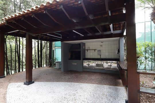 Área comum - Churrasqueira de apartamento para alugar com 3 quartos, 280m² em Morumbi, São Paulo