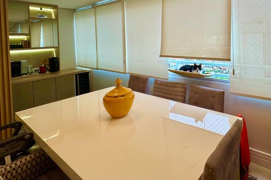 Varanda gourmet de apartamento à venda com 3 quartos, 108m² em Vila Augusta, Guarulhos