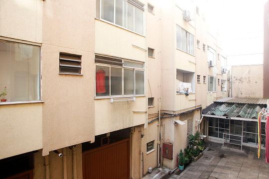 Sala Vista de apartamento à venda com 1 quarto, 39m² em Cidade Baixa, Porto Alegre