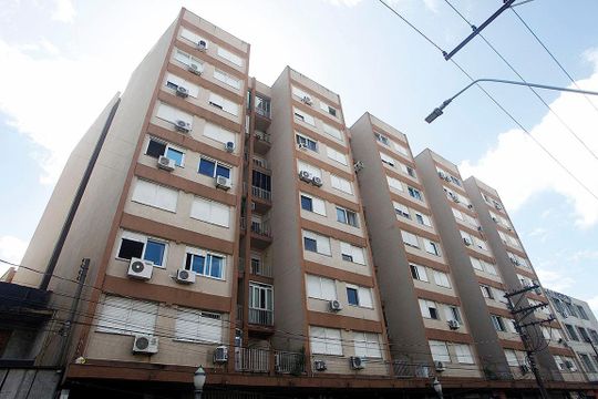 Fachada de apartamento à venda com 1 quarto, 39m² em Cidade Baixa, Porto Alegre