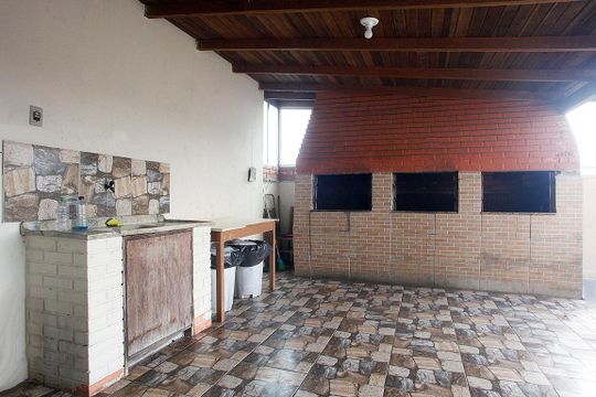 Área Comum - Churrasqueira de apartamento à venda com 1 quarto, 39m² em Cidade Baixa, Porto Alegre