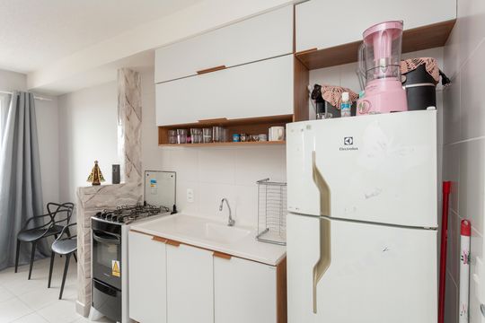 Cozinha de apartamento à venda com 2 quartos, 32m² em Socorro, São Paulo