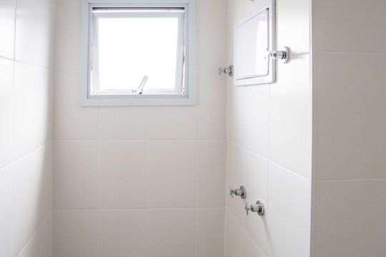 Banheiro da Suíte de apartamento à venda com 2 quartos, 48m² em Americanópolis, São Paulo