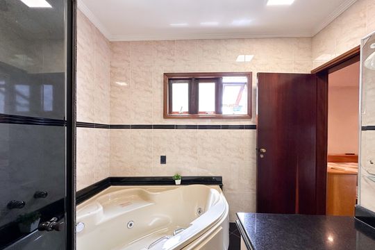 Banheiro da Suíte 2 de casa à venda com 4 quartos, 350m² em Jardim Sao Paulo, São Bernardo do Campo