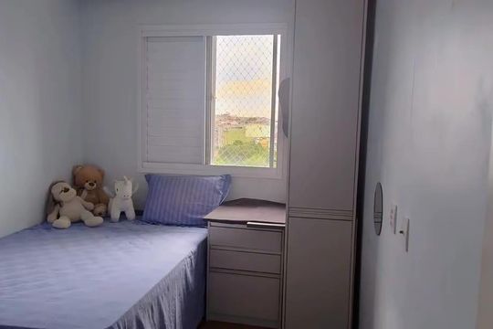 Quarto de apartamento à venda com 2 quartos, 46m² em Novo Osasco, Osasco
