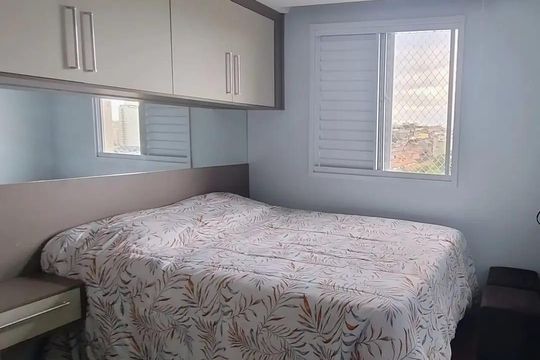 Quarto de apartamento à venda com 2 quartos, 46m² em Novo Osasco, Osasco