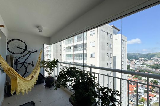 Sacada de apartamento à venda com 3 quartos, 104m² em Centro, São Bernardo do Campo