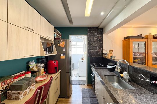 Cozinha de apartamento à venda com 3 quartos, 104m² em Centro, São Bernardo do Campo
