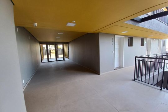 Área externa de kitnet/studio à venda com 1 quarto, 25m² em Vila Nova, Novo Hamburgo