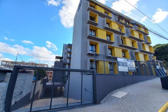 Fachada de kitnet/studio à venda com 1 quarto, 25m² em Vila Nova, Novo Hamburgo